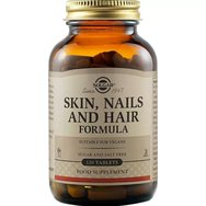 Solgar Skin Nails & Hair Formula Συμπλήρωμα Διατροφής για την Υγεία των Μαλλιών, Νυχιών & του Δέρματος 120tabs