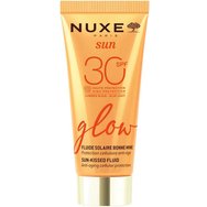 Nuxe Sun Glow Spf30 Sun-Kissed Fluid Λεπτόρευστη Αντηλιακή Κρέμα Προσώπου Υψηλής Προστασίας με Χρώμα Κατάλληλη για Όλους τους Χρωματικούς Τόνους Επιδερμίδας 40ml
