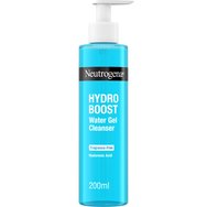 Neutrogena Hydro Boost Cleanser Water Gel Ενυδατικό Gel Καθαριστικό Προσώπου Χωρίς Άρωμα με Υαλουρονικό Οξύ, Κατάλληλο για Όλους τους Τύπους Επιδερμίδας 200ml