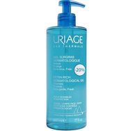 Uriage Promo Extra Rich Dermatological Gel Εξαιρετικά Πλούσιο Δερματολογικό Gel Καθαρισμού για Πρόσωπο & Σώμα για Όλη την Οικογένεια με Αντλία 500ml
