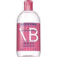 Bioderma Sensibio H2O Micellar Water Μικυλλιακό Νερό Καθαρισμού & Ντεμακιγιάζ Προσώπου - Ματιών για Ευαίσθητες Επιδερμίδες - Συσκευασία Σχεδιασμένη από τη Victoria Beckham - 500ml Limited Edition Συσκευασία Victoria Beckham