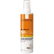 La Roche-Posay Anthelios Invisible Spray Ultra Protection Spf50+ Αντηλιακό Spray Προσώπου, Σώματος Πολύ Υψηλής Προστασίας 200ml