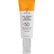 Youth Lab Age-Defense Watery Sunscreen Spf50 Λεπτόρρευστο Αντηλιακό Προσώπου Ανθεκτικό στο Νερό Υψηλής Προστασίας Καθημερινής Χρήσης, για Επανόρθωση & Προστασία από Ρυτίδες & Κηλίδες 40ml
