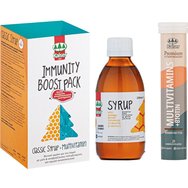 Kaiser Promo Classic Syrup 200ml & Premium Vitaminology Multivitamins & Biotin Orange 20 Effer.tabs