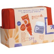 Panthenol Extra Promo Sun Care Color Face Spf30 Cream-Gel 50ml & Anti-Wrinkle & Revitalizing Face & Eye Cream 50ml & Δώρο Νεσεσέρ 1 Τεμάχιο