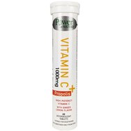 Power Health Vitamin C + Propolis 1000mg Συμπλήρωμα Διατροφής με Βιταμίνη C & Πρόπολη για Ενίσχυση του Ανοσοποιητικού με Αντιφλεγμονώδεις Ιδιότητες με Γεύση Τζίντζερ & Λεμόνι 20 Effer.tabs