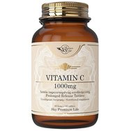 Sky Premium Life Vitamin C 1000mg Συμπλήρωμα Διατροφής Βιταμίνης C Παρατεταμένης Αποδέσμευσης 60tabs