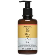 Apivita Bee my Honey Moisturizing Body Milk with Honey & Aloe Ενυδατικό, Αναζωογονητικό Γαλάκτωμα Σώματος με Μέλι & Αλόη 200ml