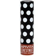 Apivita Lip Care Lip Balm Ενυδατικά Προστατευτικά Lip Balm Χειλιών 4.4g - Chestnut