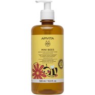 Apivita Mini Bees Hair & Body Wash 2 Years+, 500ml - Απαλό Σαμπουάν - Αφρόλουτρο για Παιδιά με Καλέντουλα & Μέλι Apivita Mini Bees Hair & Body Wash 2 Years+, 500ml - Απαλό Σαμπουάν - Αφρόλουτρο για Παιδιά με Καλέντουλα & Μέλι