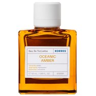 Korres Oceanic Amber Eau De Toilette Ανδρικό Άρωμα με Φρέσκο Άρωμα Θαλασσινού Νερού & Νότες Κεχριμπαριού 50ml