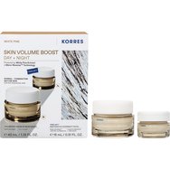 Korres Promo White Pine Volumizing Serum in Moisturizer Day Cream 40ml & Δώρο Restorative Overnight Facial Night Cream 15ml