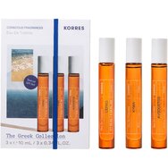 Korres Promo Eau De Toilette Lefko 10ml & Kyma 10ml & Avgoustos 10ml Travel Size
