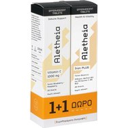 Vican Promo Aletheia  Iron Plus 20 Effer.tabs & Δώρο Vitamin C 1000mg, 20 Effer.tabs