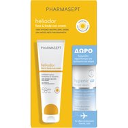 Pharmasept Promo Heliodor Face & Body Sun Cream Spf50, 150ml & Δώρο Hygienic Shower Cream 100ml