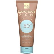Luxurious Sun Care Silk Cover BB Cream with Hyaluronic Acid Spf50 Αντηλιακή Κρέμα Προσώπου Υψηλής Προστασίας με Χρώμα 75ml - Bronze Beige