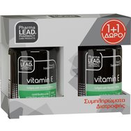 Pharmalead Promo Vitamin E 150mg Συμπλήρωμα Διατροφής με Βιταμίνη Ε για την Αντιμετώπιση του Οξειδωτικού Στρες & Ισχυρή Αντιγηραντική Δράση 60caps (2x30caps)