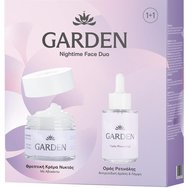 Garden Promo Nourishing Night Cream with Avocado For Face & Eyes 50ml & Retinol Serum 30ml