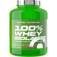 Scitec Nutrition 100% Whey Isolate Συμπλήρωμα Διατροφής 100% Απομονωμένης Πρωτεΐνης Ορού Γάλακτος με Προσθήκη Αμινοξέων με Γεύση Σοκολάτα 1816g - Chocolate