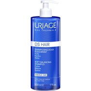 Uriage DS Hair Soft Balancing Shampoo Απαλό Εξισορροπητικό Σαμπουάν Καθημερινής Χρήσης 500ml