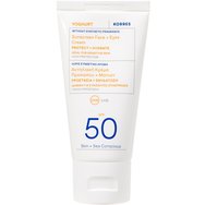 Korres Yoghurt Sunscreen Face & Eyes Cream Spf50 Αντηλιακή Κρέμα Προσώπου - Ματιών Υψηλής Προστασίας, Κατάλληλη για Ευαίσθητες Επιδερμίδες 50ml