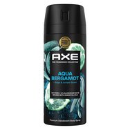 Axe Aqua Bergamot 72h Anti-Perspirant Spray Ανδρικό Αποσμητικό Spray για 72ωρη Προστασία με Αιθέρια Έλαια & Άρωμα Περγαμόντο, Φασκόμηλο & Πεύκο 150ml