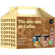 Organic Shop Promo Body Desserts Caramel Cappuccino Firming Body Cream 450ml & Vanilla Latte Toning Body Scrub 450ml & Δώρο Body Shimmer Oil 100ml - Rose & Lychee